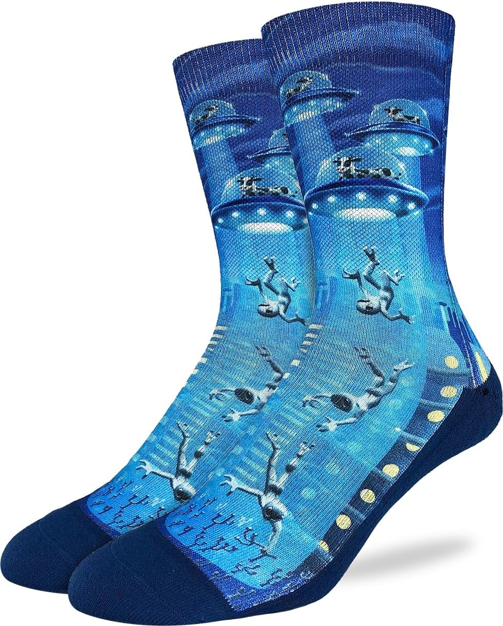 Good Luck Sock Men's Aliens Socks, Adult