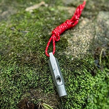 Amazon | Boundless Voyage ホイッスル 笛 チタン製 超軽量 大