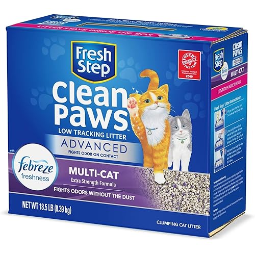 Fresh Step Advanced Clean Paws Multi Cat 18.5lb