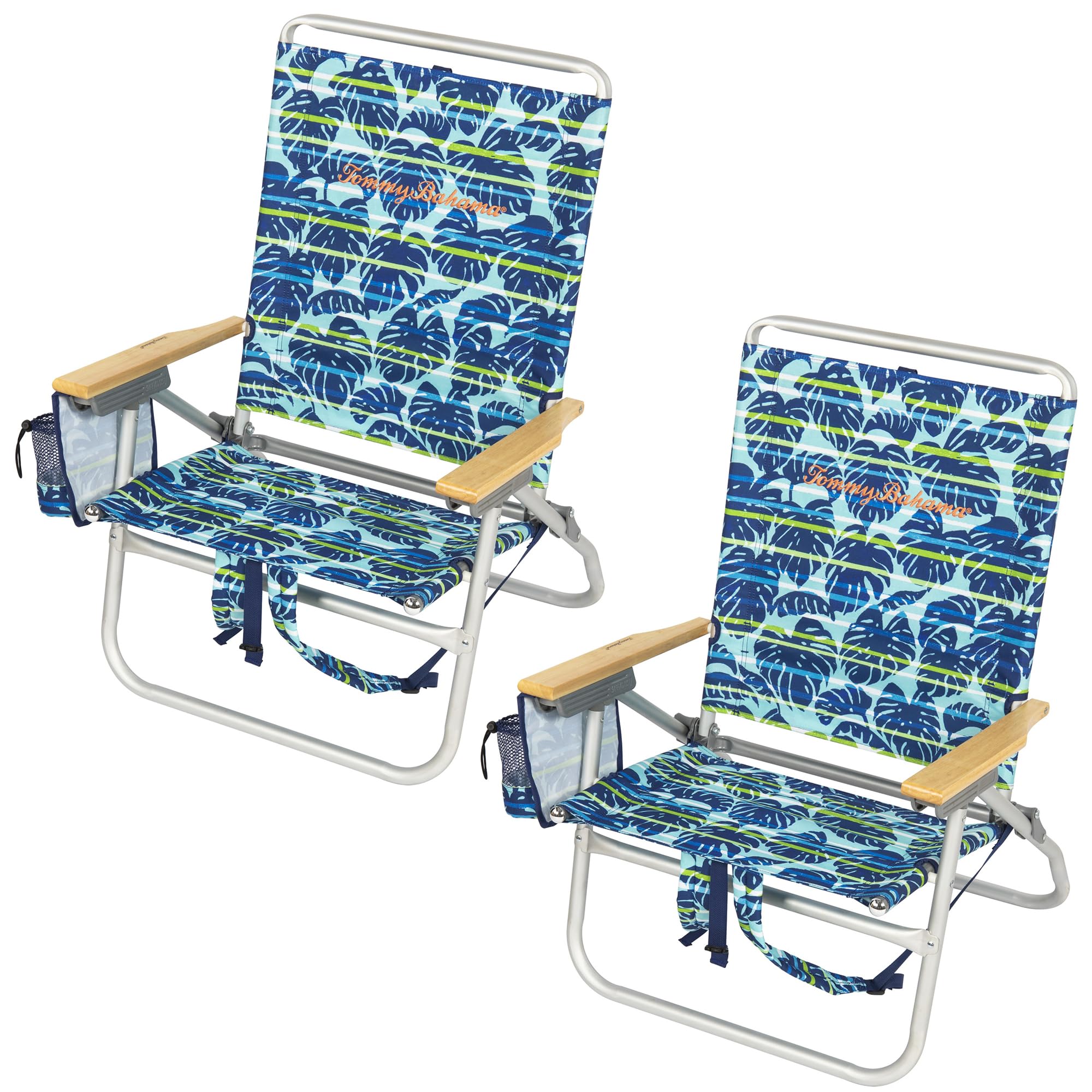 Tommy Bahama Extended Seat Height Backpack Beach Chair