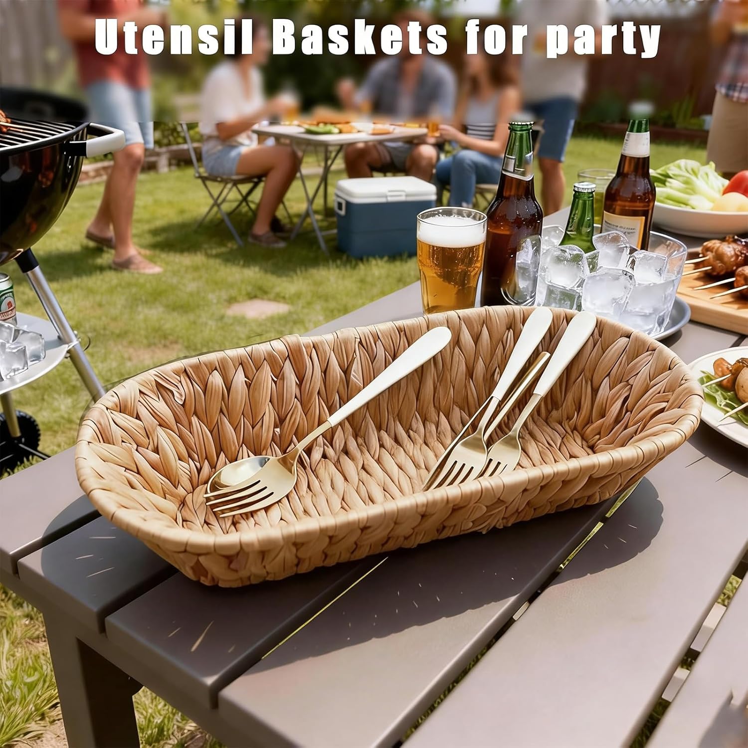 Handwoven Rattan Fruit Basket with Breathable Designs for Kitchen Dining Table Storage and Organization Breathable Fruit Bowl