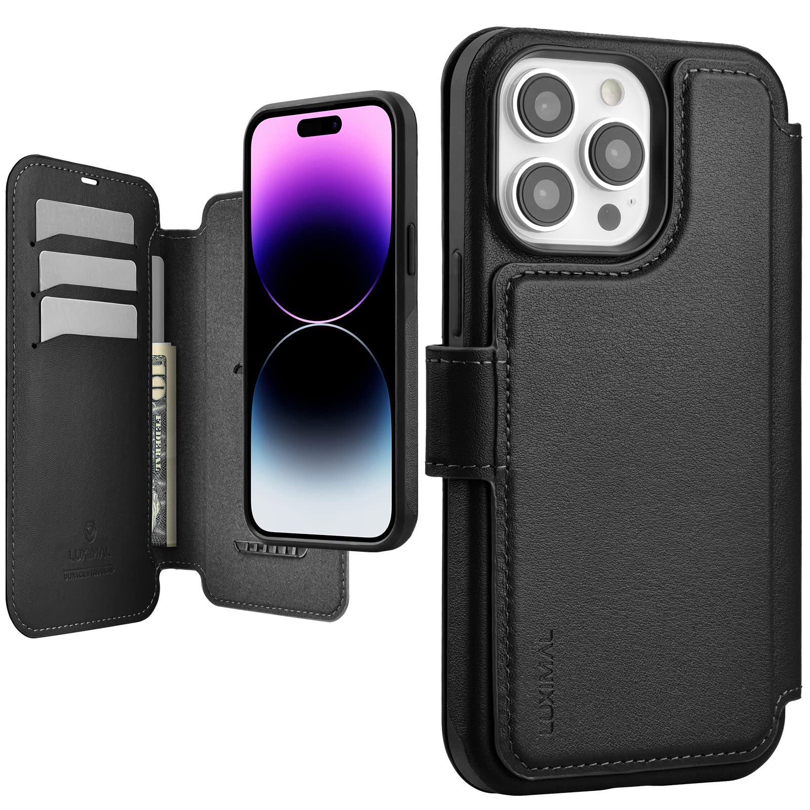 LUXIMAL iPhone 14 pro max マイクロファイバーレザー Amazon.co.jp: LUXIMAL iphone 14 pro/pro max 対応 ケース