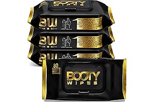 Booty Brand Roman Wipes for Men: Superior Hygiene for a Clean and Confident Feel