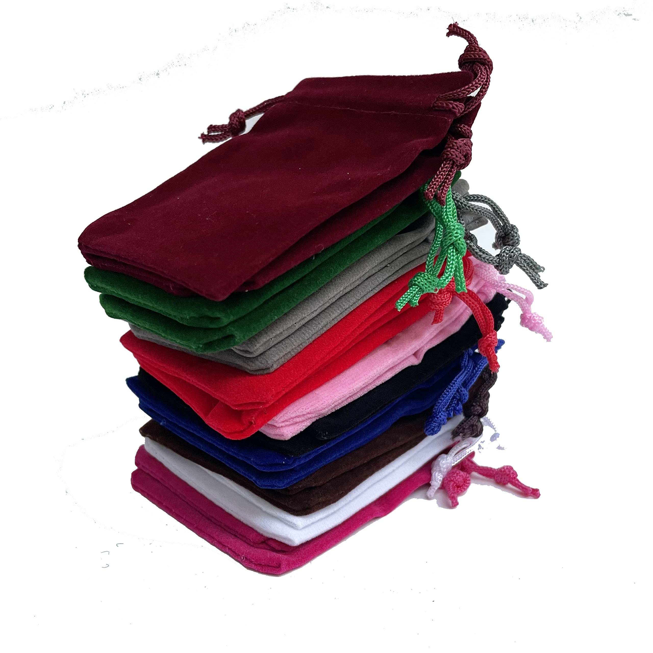 20 Pochettes à Bijoux En Velours Avec Cordon De Serrage - Sacs