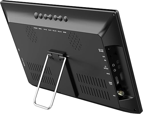 Miniatura 6 de Pantalla LCD portátil ancha de 7 pulgadas con sintonizador de TV digital y entradas USBSD marca SuperSonic para CACC (apta para vehículos