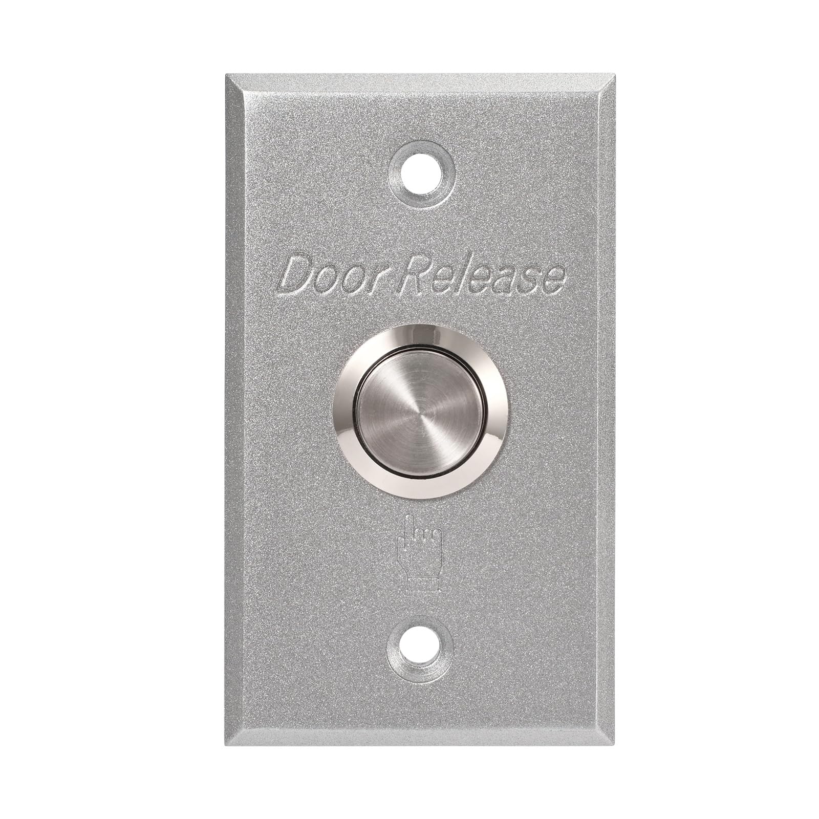 Bouton poussoir de sortie en alliage d'aluminium de 8 mm avec boîte - Interrupteur mécanique NO/NC pour systèmes de contrôle d'accès