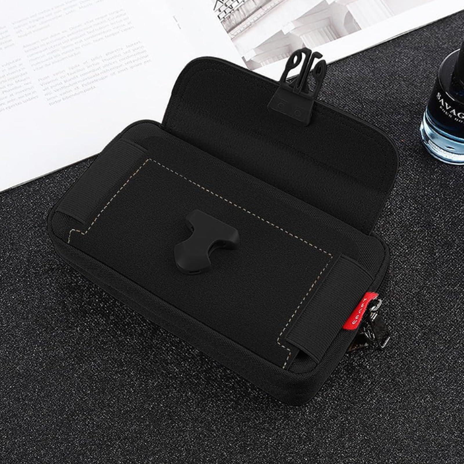 JSTHHTT 2 Pcs Universal Holster Mobile Phone Belt Pouch Security Pack Carry Accessory Kit Waist Bag Case - Image 4
