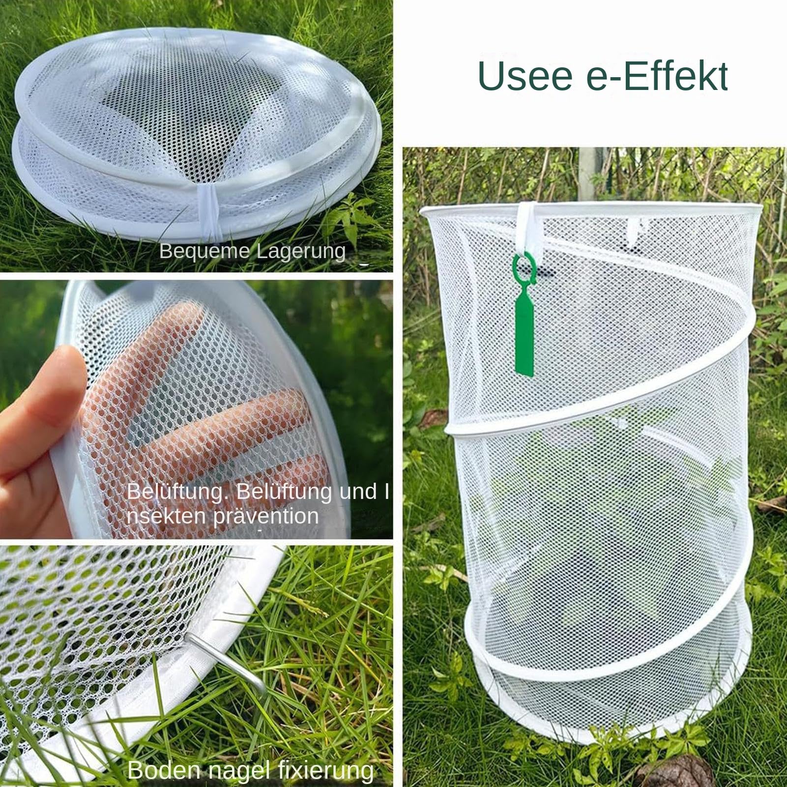 Protection des Contre Les Chats pour l'intérieur | Accessoire de Pot de Fleurs Rond Pliable réutilisable Respirant | Protection de Jardin pour – pour l'extérieur et