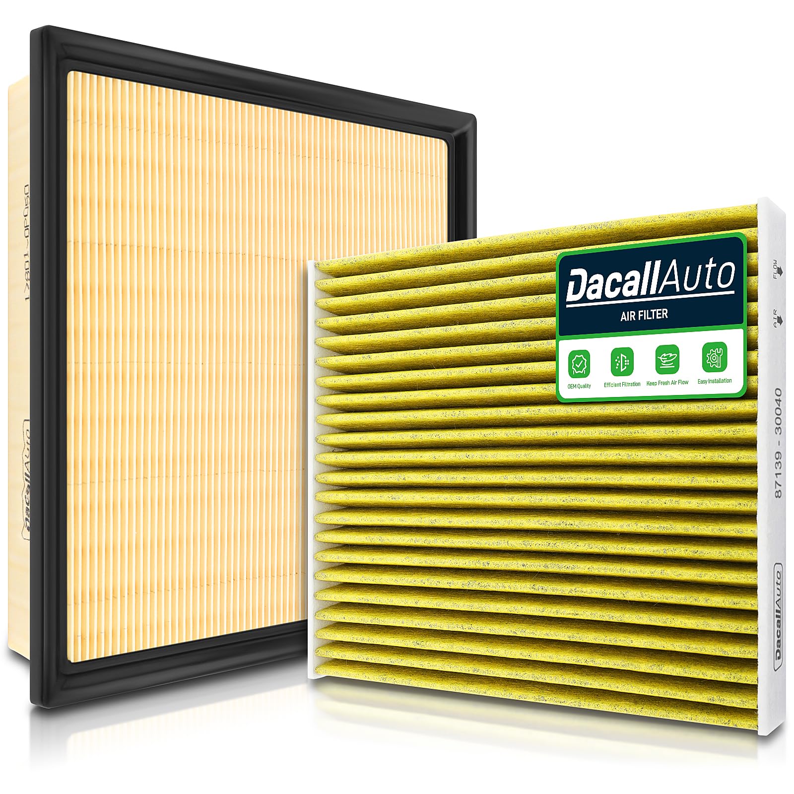 Dacall Engine & Cabin Air Filter Set