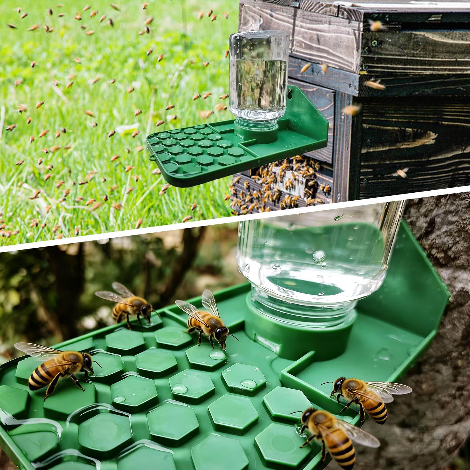 2/4 distributori di acqua per api, montaggio a parete o albero, abbeveratoio per api, farfalle, colibrì e insetti (1)