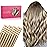 WENNALIFE Tape in Hair Extensions Human Hair, 20pcs 50g 16 inch Ash Brown with Platinum Blonde Highlights Remy Hair Extensions Straight Human Hair Tape in Extensions Skin Weft Tape Extensions