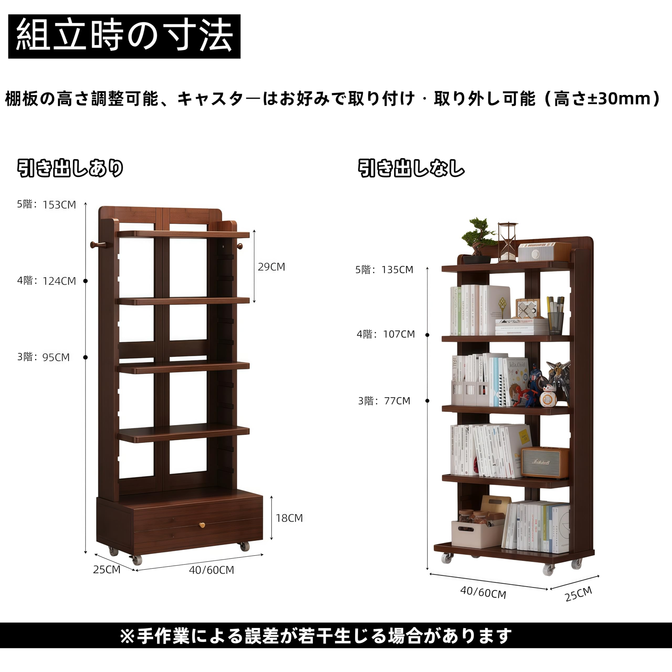 Amazon｜EazyRack ラック オープンシェルフ 本棚 多機能収納家具
