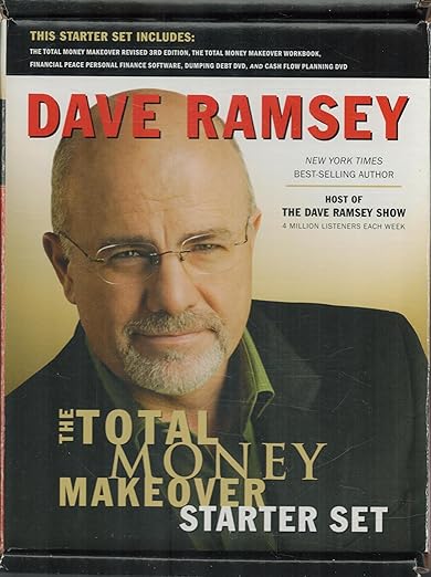 Dave Ramsey Starter Set Includes The Total Money Makeover Revised 3rd Edition (Hardcover), The Total Money Makeover Workbook, Financial Peace Personal ... Planning DVD by Dave Ramsey (2009) Paperback
