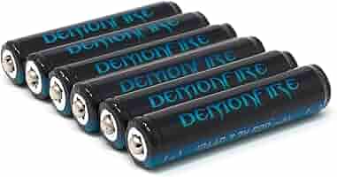 Amazon.com: Demonfire 10440 Button Top 600mAh 3.7V Li-Ion