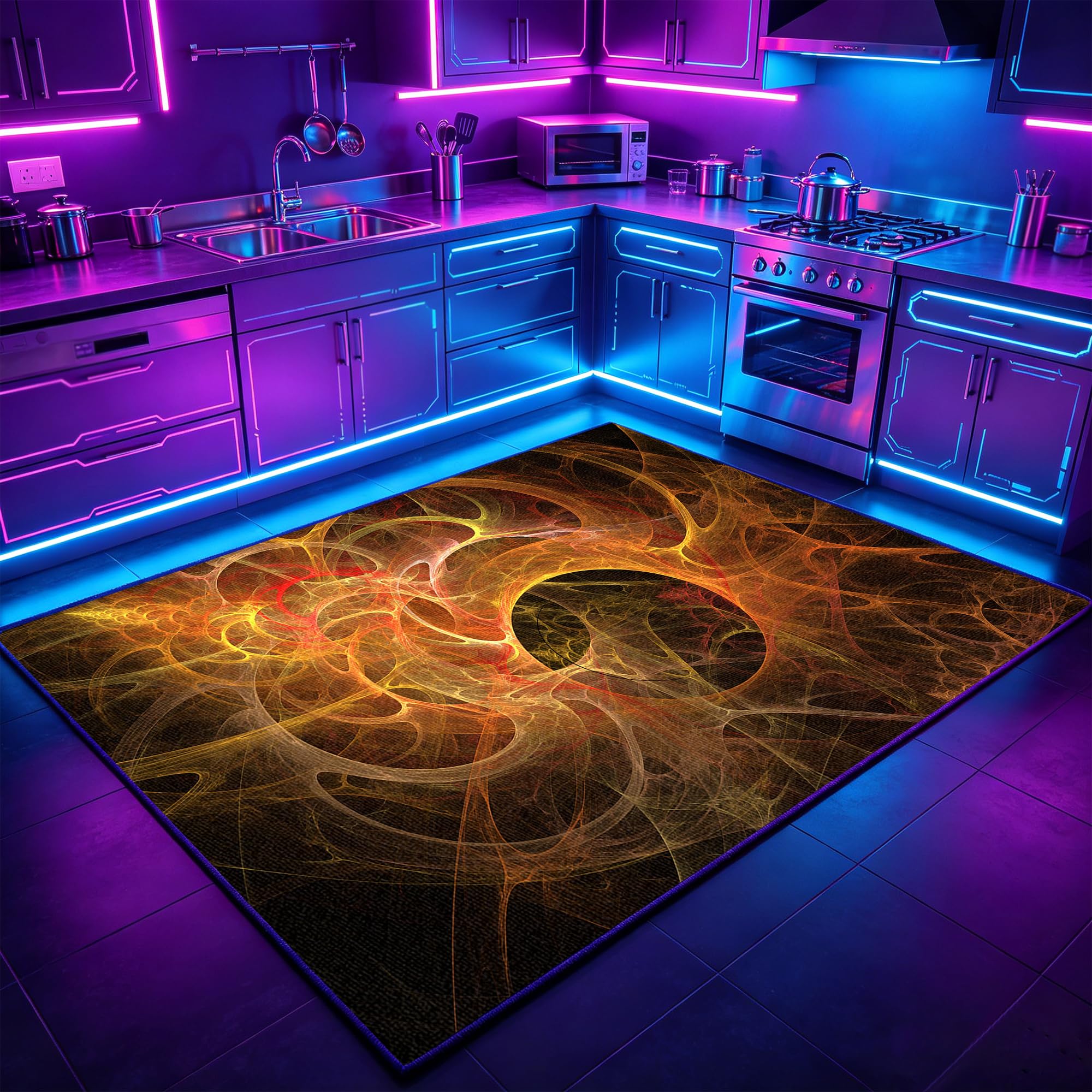 Duży dywan do sypialni dla gracza nowoczesny 3D dywan do pokoju dla graczy, dywan do pokoju gier dla młodzieży antypoślizgowy dywan z krótkim włosiem 80 x 160 cm