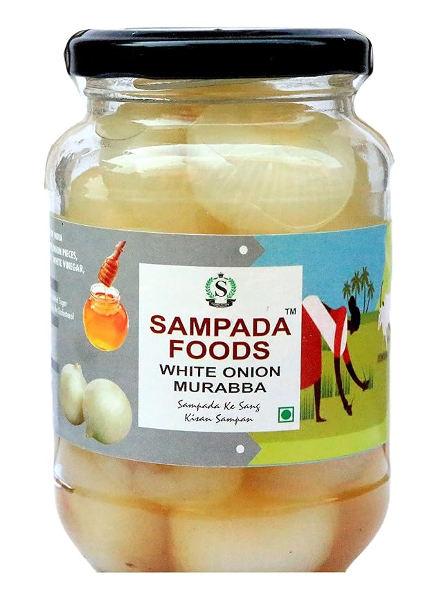 Sampada Foods Homemade Organic White Onion Murabba with Honey" Good