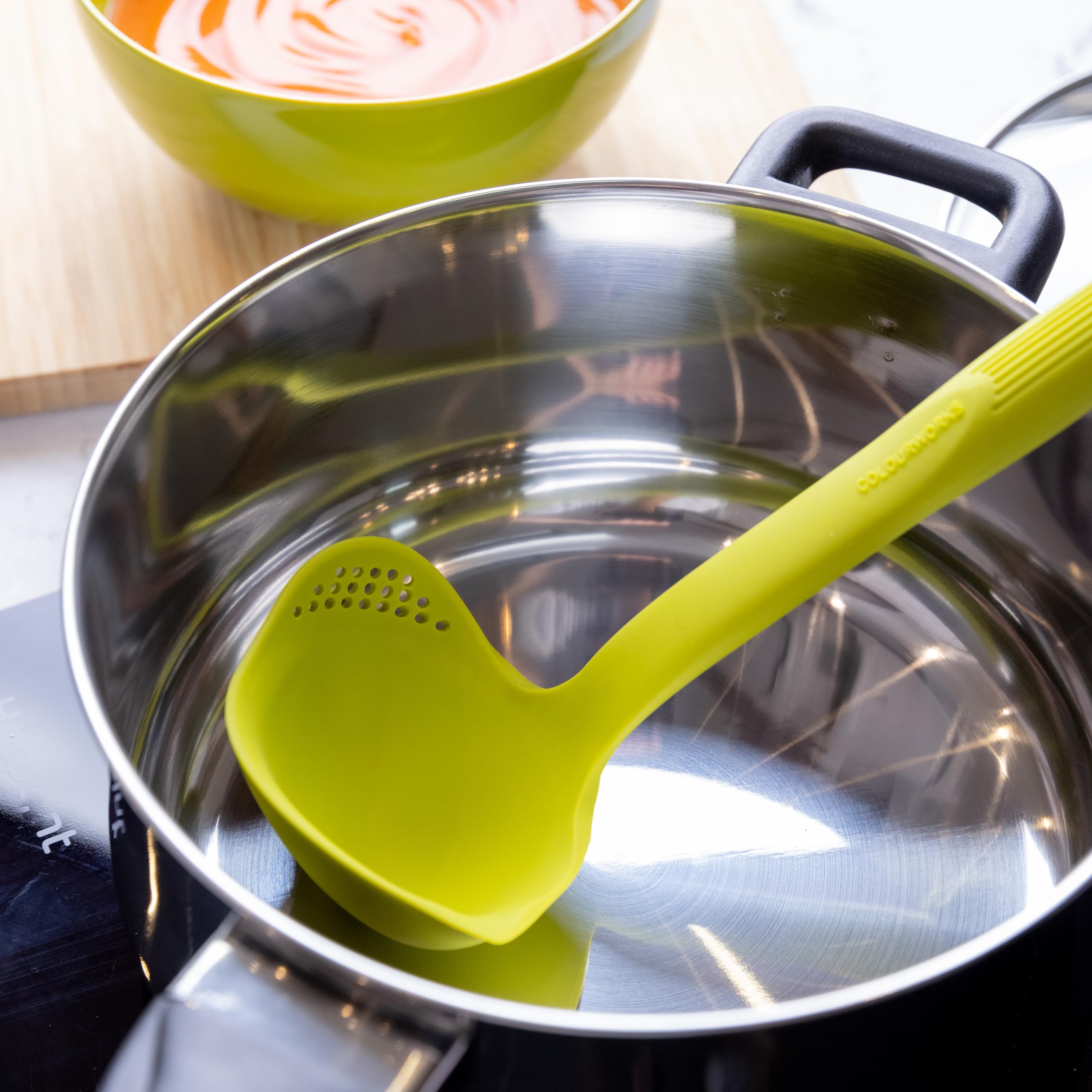 Colourworks Silicone 27cm Ladle Green - Image 3