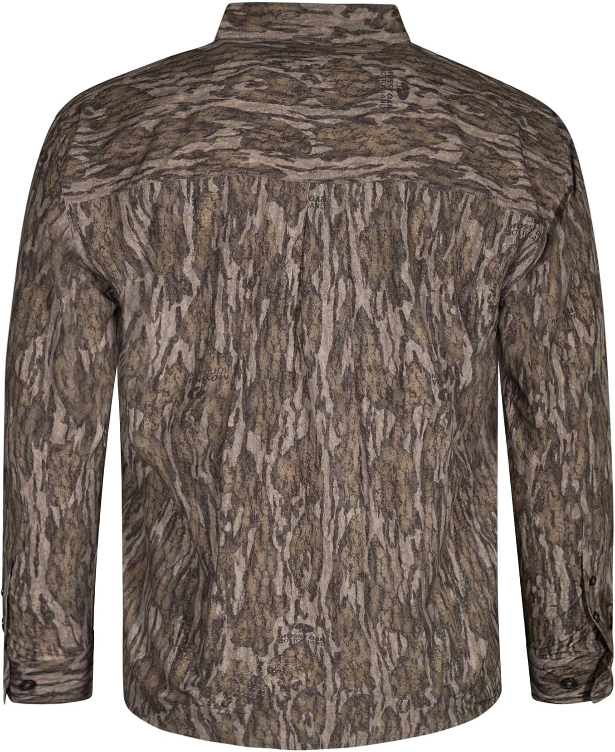 Mossy Oak Mens Men's Tibbee Technical Lightweight Camo Hunting Shirt - Image 4