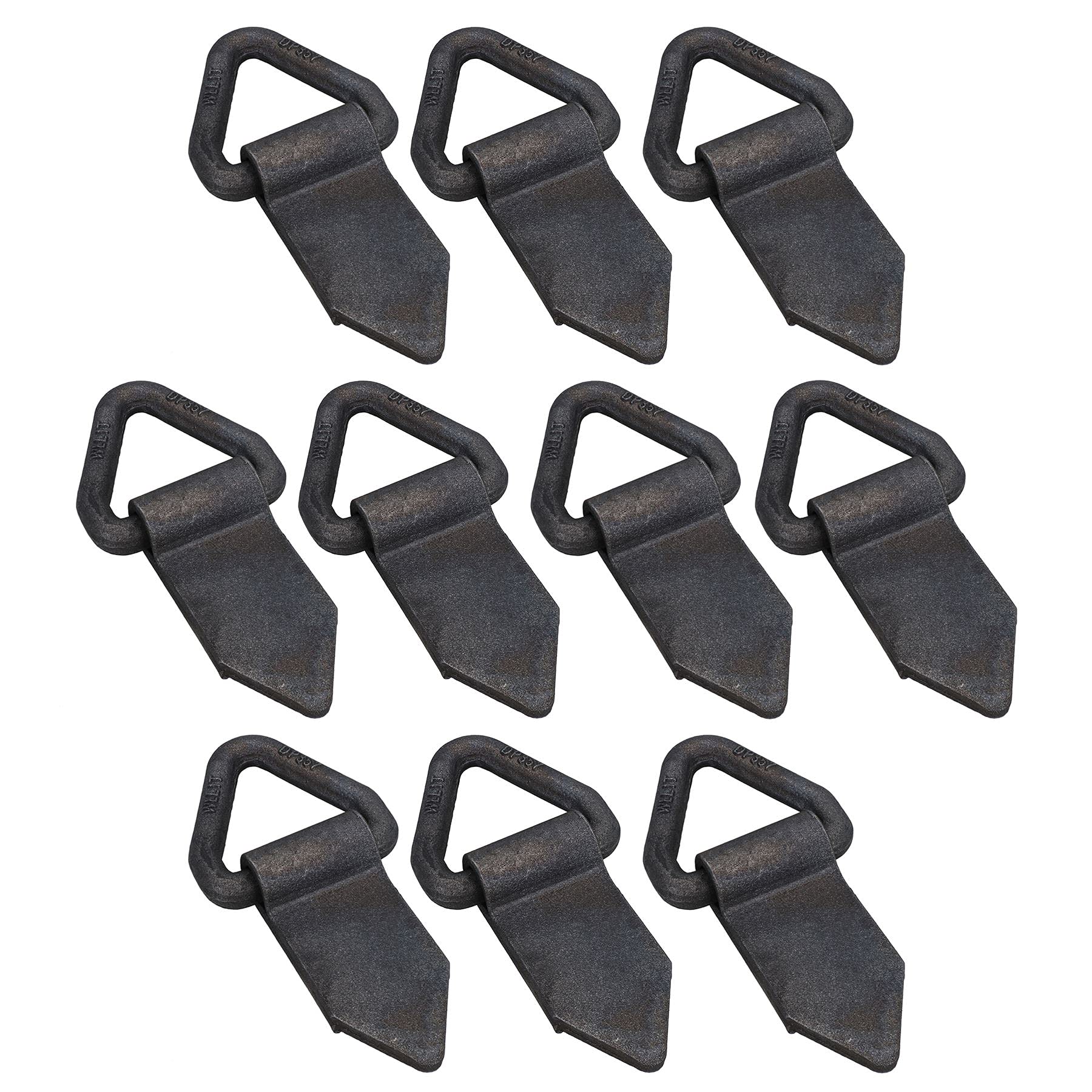 AB Tools Anillo de fijación de punto de anclaje, color automático, 10 unidades