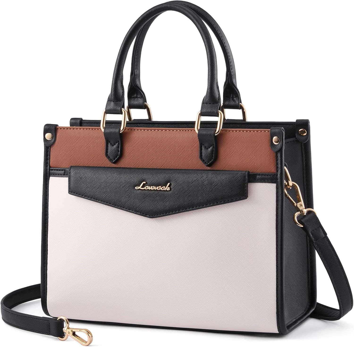 LOVEVOOK Purses and Handbags for Women, Trendy Satchel Tote Purse, PU Leather Crossbody Shoulder Bag Top Handle for Ladies LOVEVOOK Purses and Handbags for Women, Trendy Satchel Tote Purse, PU Leather Crossbody Shoulder Bag Top Handle for Ladies