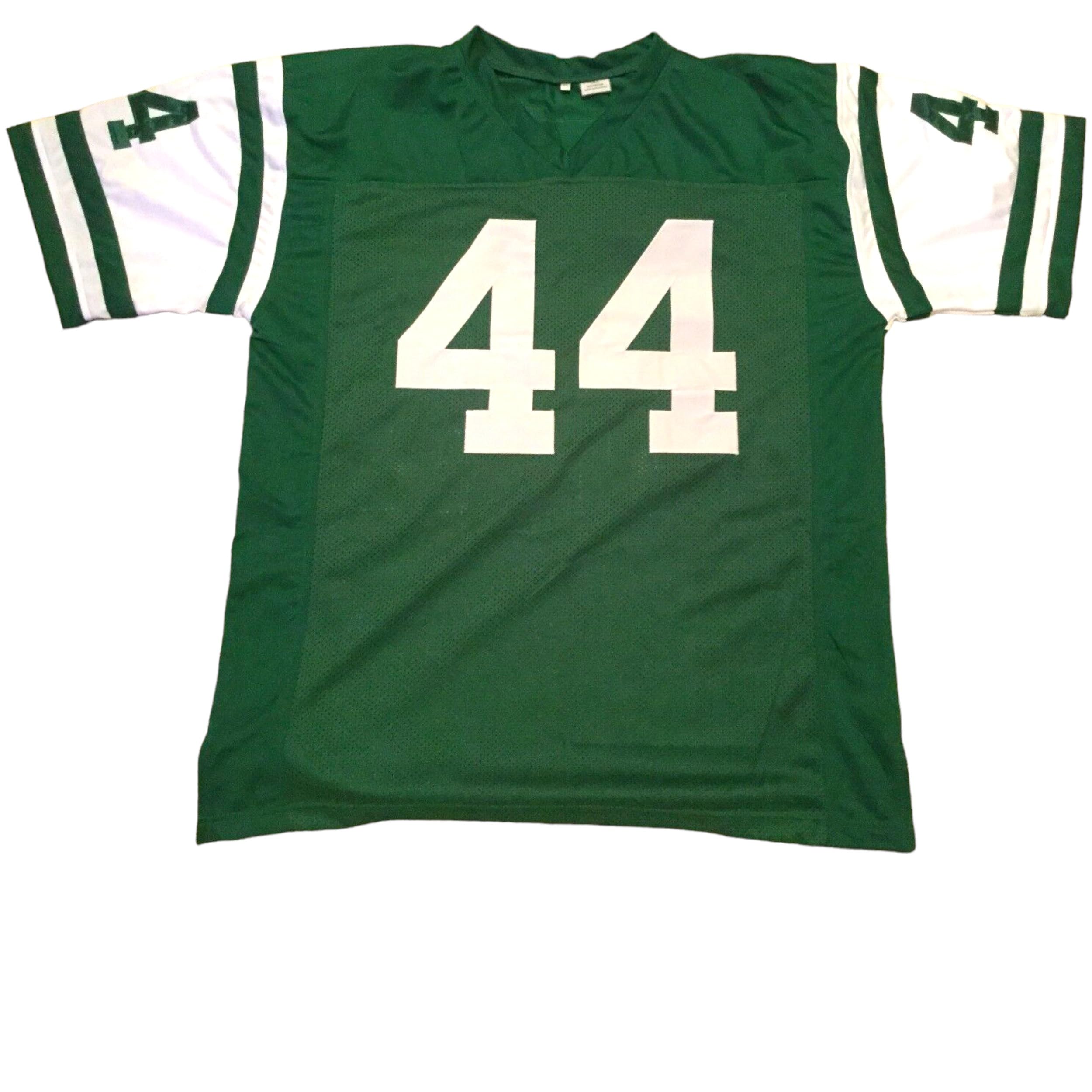 Generic John Riggins Green Jersey Stitched Custom Football New No Brand/Logos (US, Alpha, X-Large, Regular, Regular, Green)