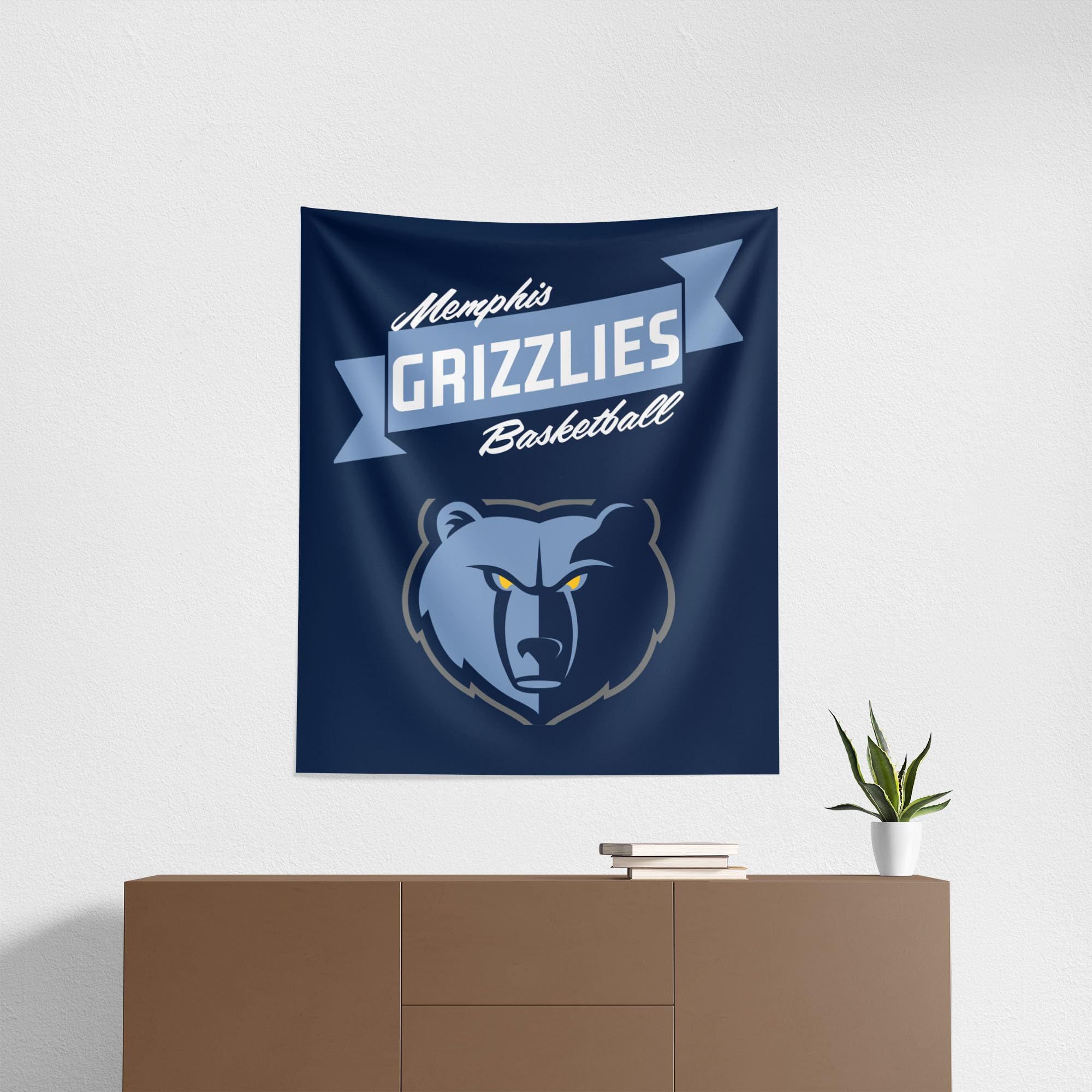 Northwest NBA Memphis Grizzlies Wall Hanging Tapestry, 34" x 40", Premium