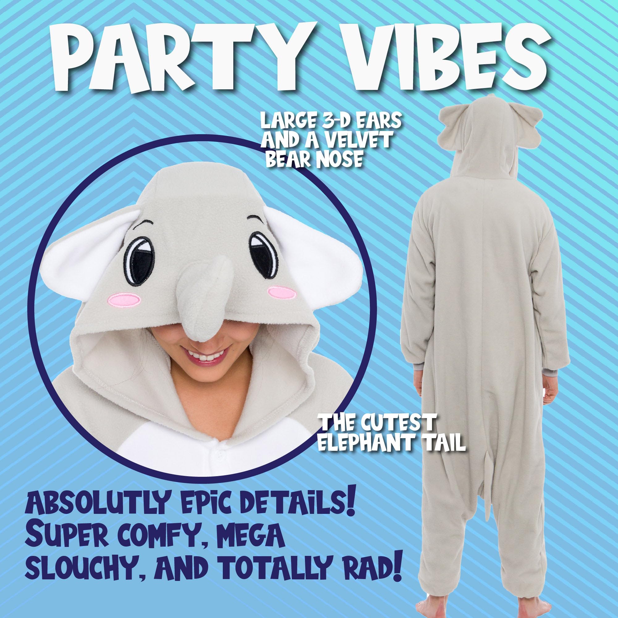 7/o - Finance Funziez! Adult Onesie Halloween Costue - Anial and