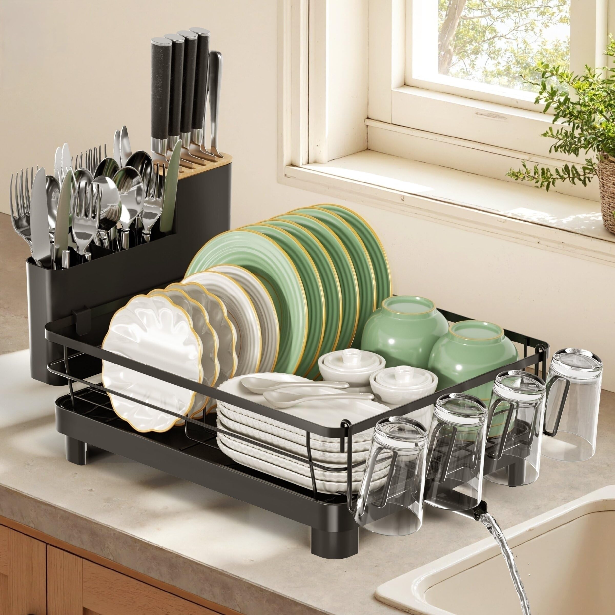 Runnatal 3-in-1 Dish Drying Rack