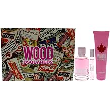 Dsquared2 Wood Women 3 Pc Gift Set