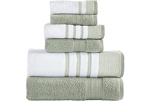 Modern Threads Sage Towel Set: Luxurious Comfort for Your Bathroom