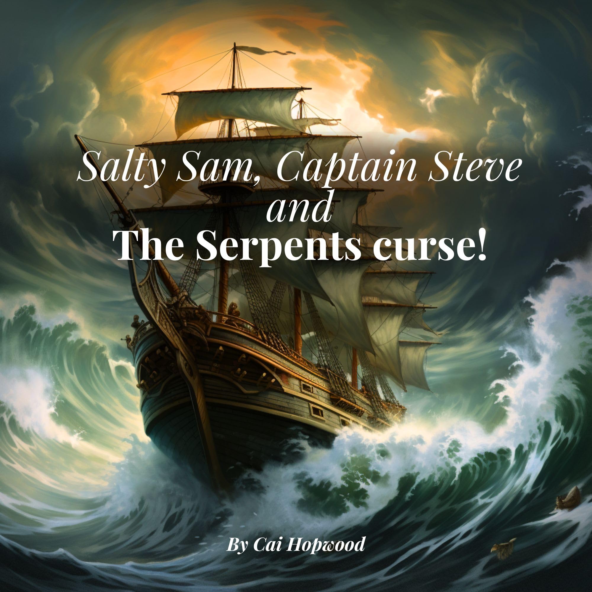 Salty Sam, Captain Steve and the Serpent's Curse: A Voyage into Friendship, Danger, and the Secrets of the Deep