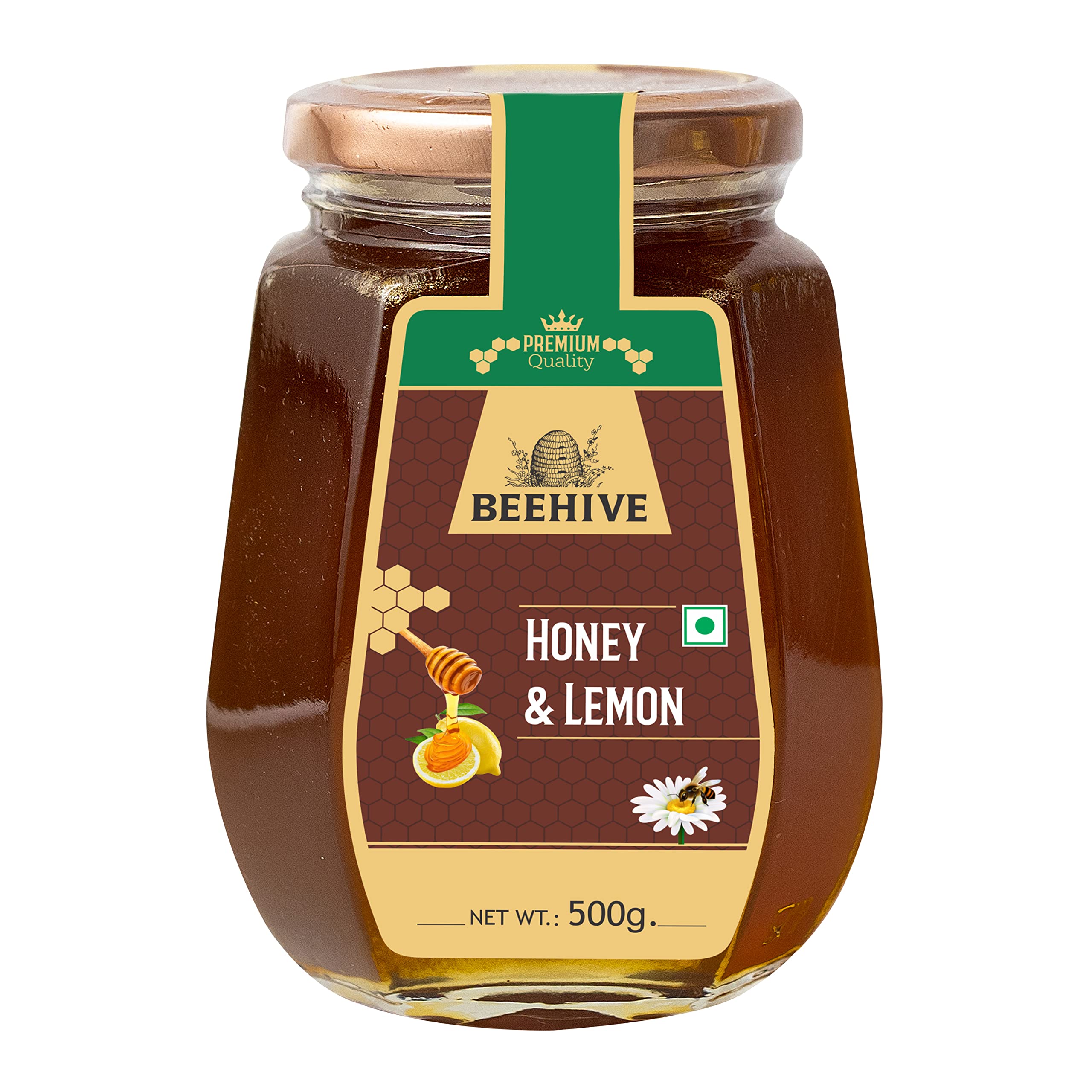 Beehive Lemon Honey 100% Natural & Pure Honey Zero Added Sugar | Infused with Natural Lemon Concentrate | For Stronger Immunity 500 gm (B07DXWHWFH) Amazon Price History, Amazon Price Tracker