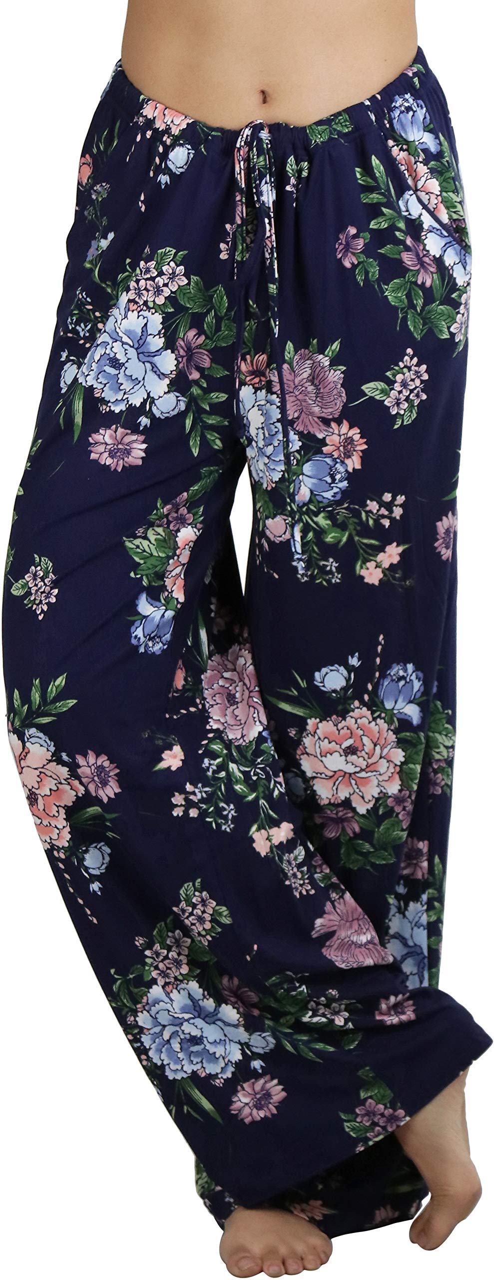 ToBeInStyle Womens Premium Loose Fit Lounge Pants