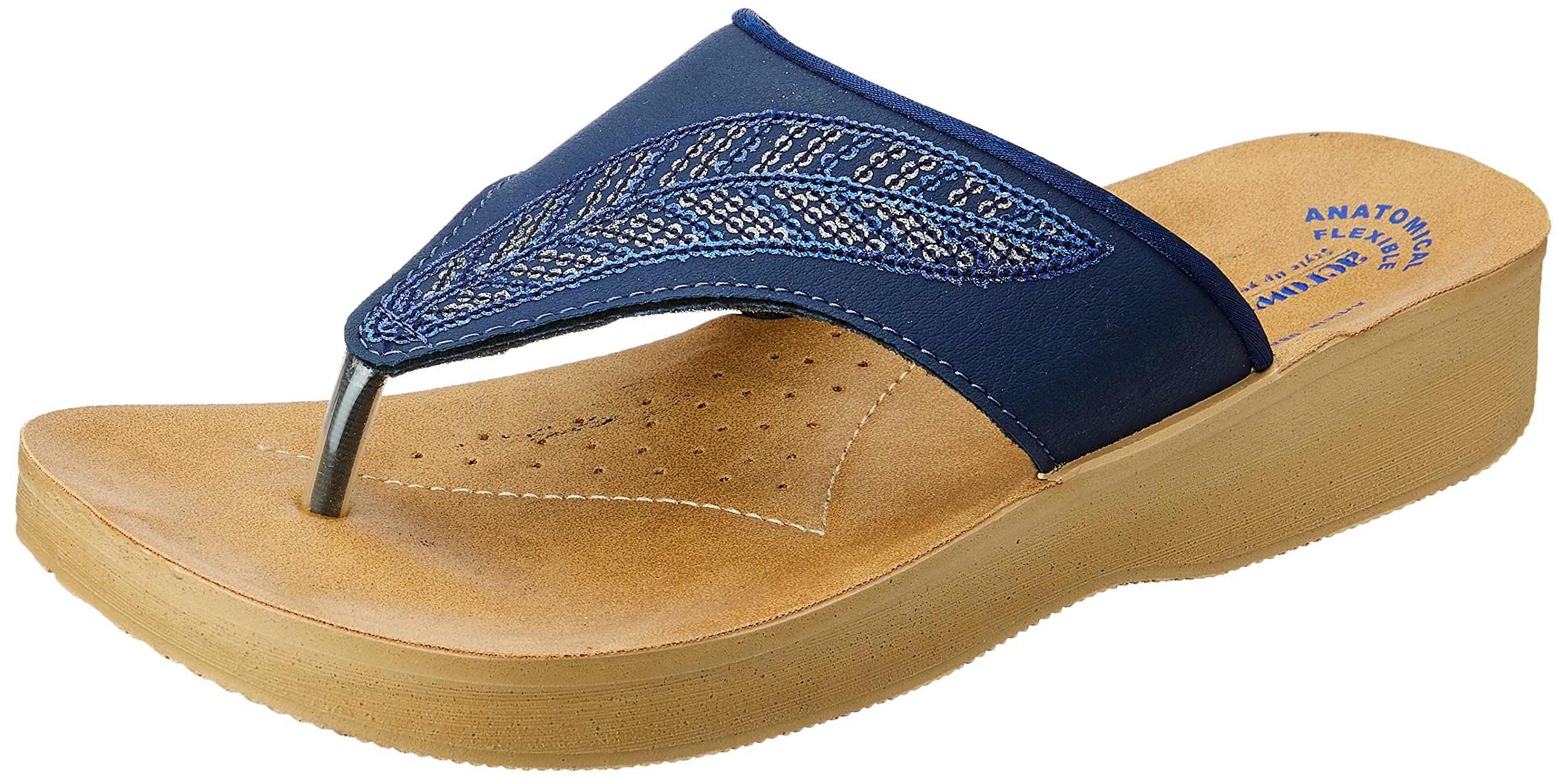 Aerowalk Womens BLUE Slipper (B0BK1RBT87) Amazon Price History, Amazon Price Tracker