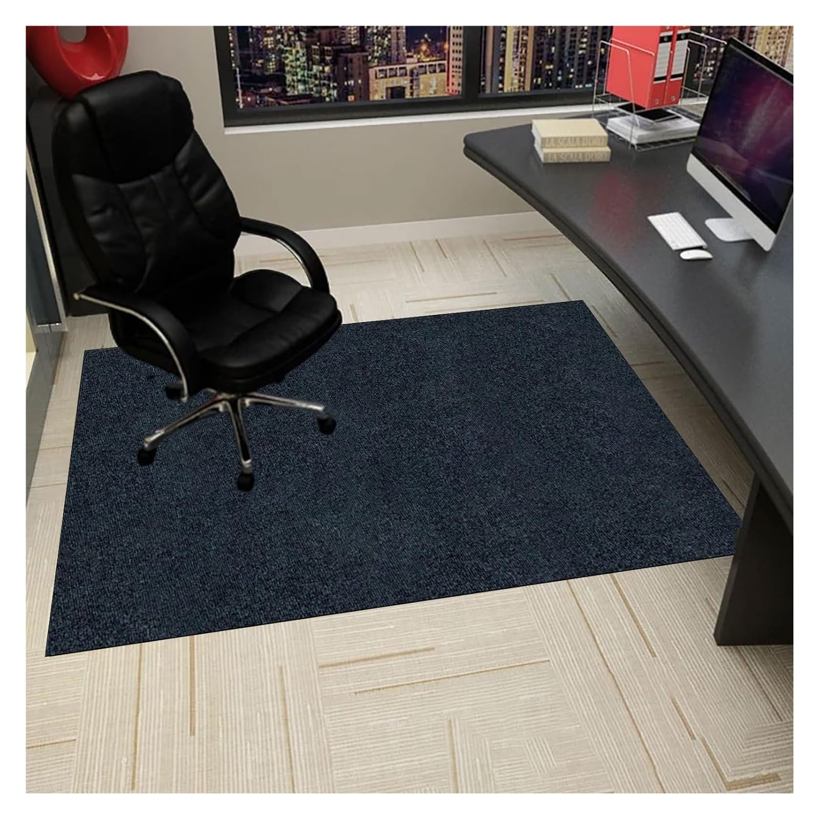 Tapete para silla en zonas de estudio alfombra protectora para el suelo de madera de tu hogar