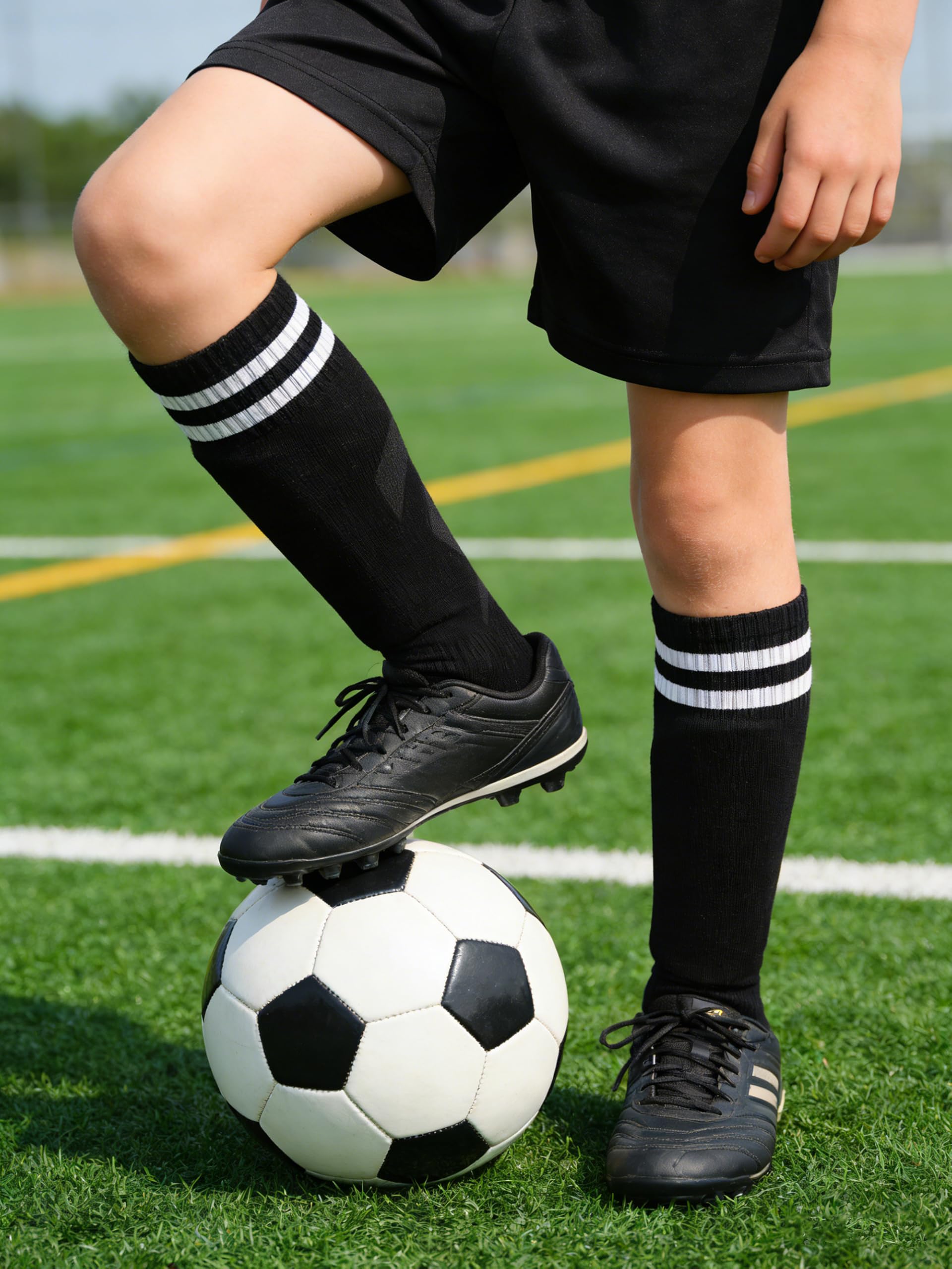 Espinilleras y calcetines de fútbol para niños, espinilleras de fútbol para jóvenes, equipo de protección para niños de 3 a 12 años, adolescentes, niños y niñas