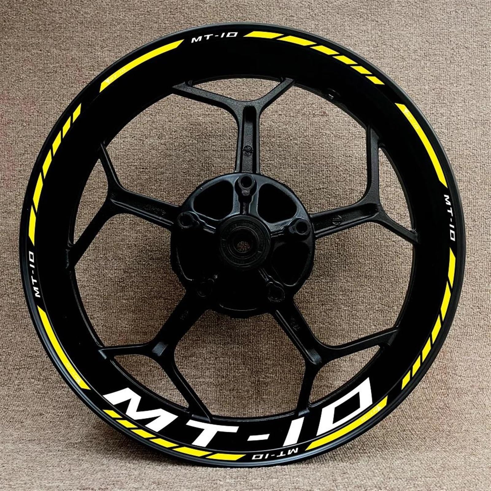 Stickers Motorcycle Stickers Reflective Wheel Rim for MT-10 MT10(Style 19)