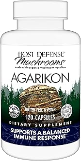Agarikon Capsules - Immune System Support Supplement - Mushroom Supplement to Aid Immune Functions & Cell Strength - Herbal Dietary Supplement - 120 Capsules (120 Servings)*