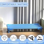 Daycare Cots,Stackable Cots for Kids,4 Packs Nap Cot for Kids (Sky Blue, 4Pack)