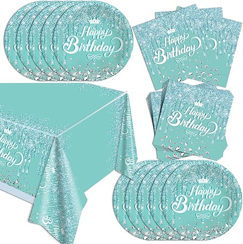 Miniatura 8 de 41 suministros de fiesta de béisbol, incluye 20 platos, 20 servilletas y 1 mantel, utilizado para decoración de fiesta de cumpleaños de béisbol