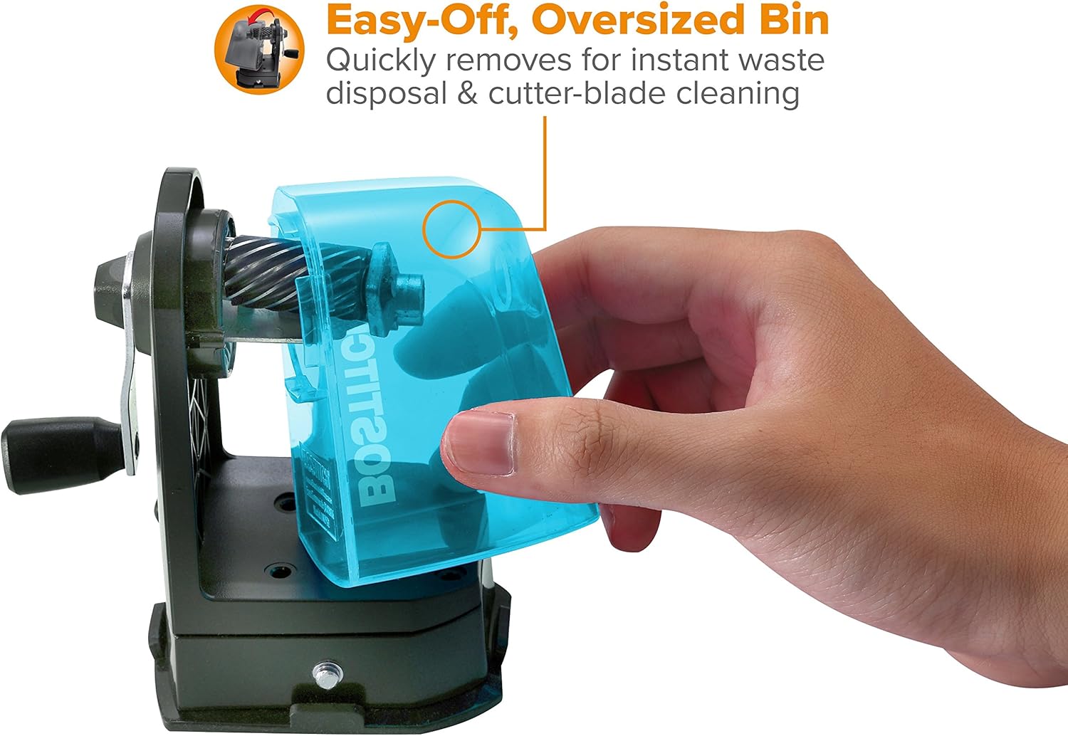 Office Multi-Mount Manual Pencil ener, Vacuum Mount or Screw