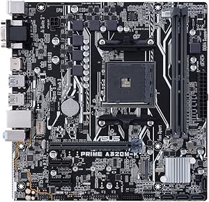 ASUS Placa mãe PRIME A320M-K AMD Ryzen AM4 DDR4 HDMI VGA M.2 USB 3.1 Micro-ATX