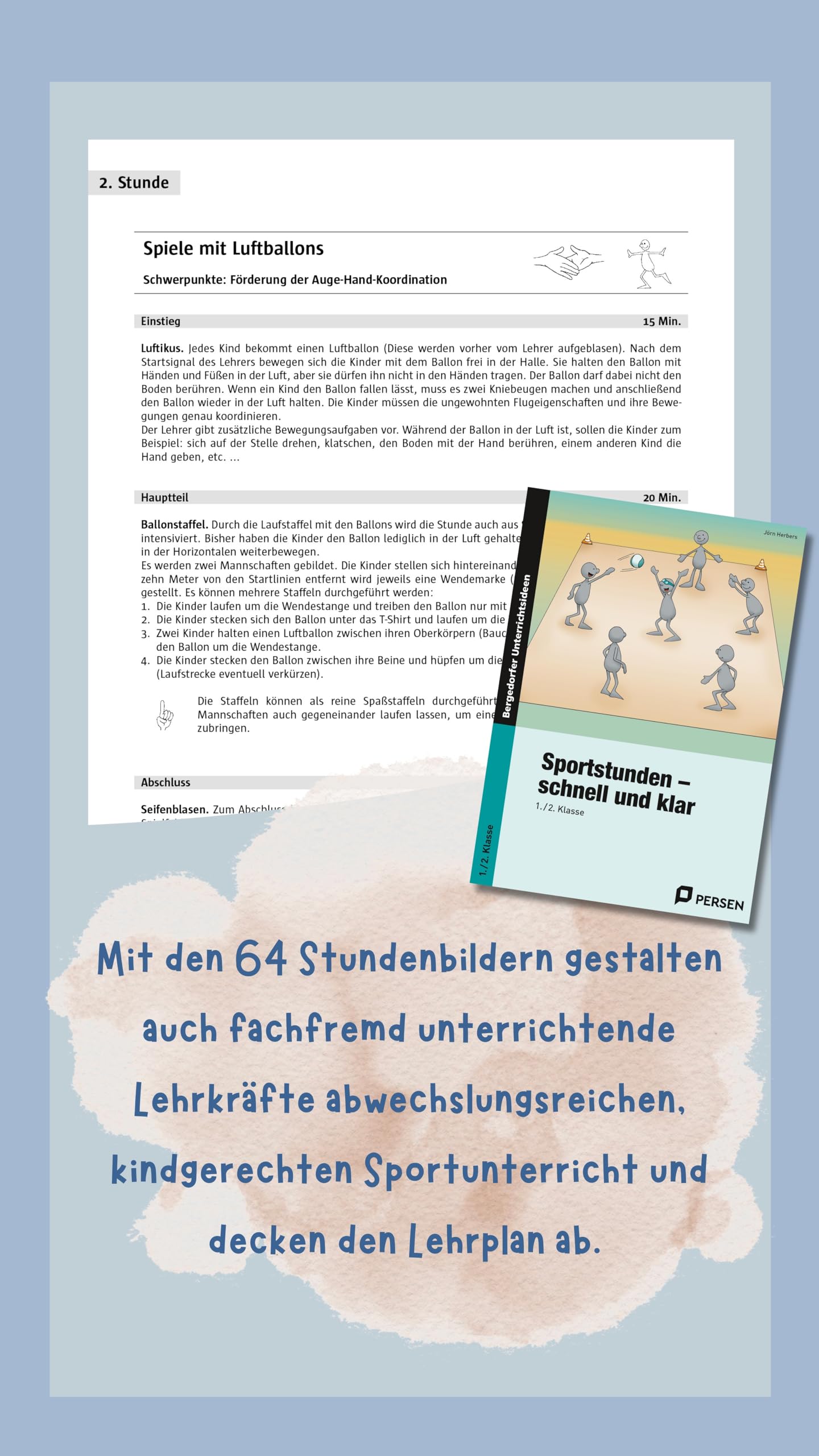 Sportstunden - schnell und klar: 1./2. Klasse: 1. und 2. Klasse