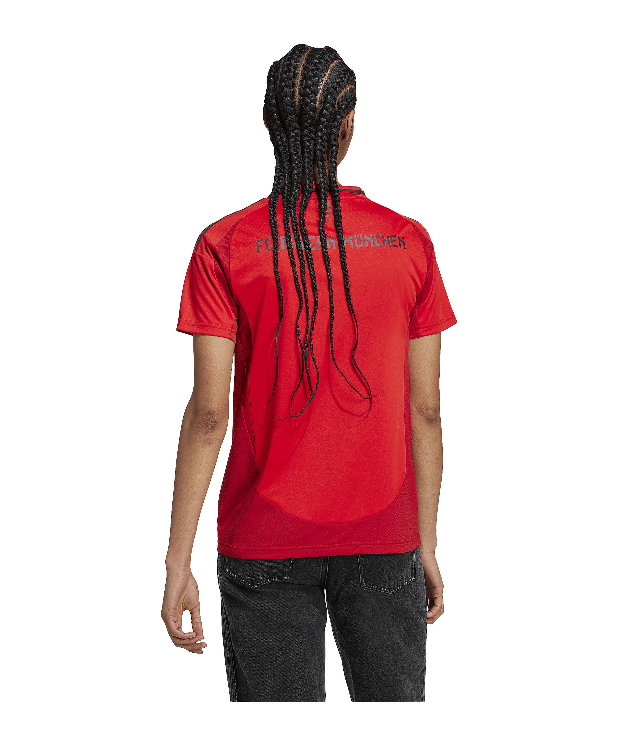 adidas FC Bayern Heimtrikot für Damen, Rot, 24/25