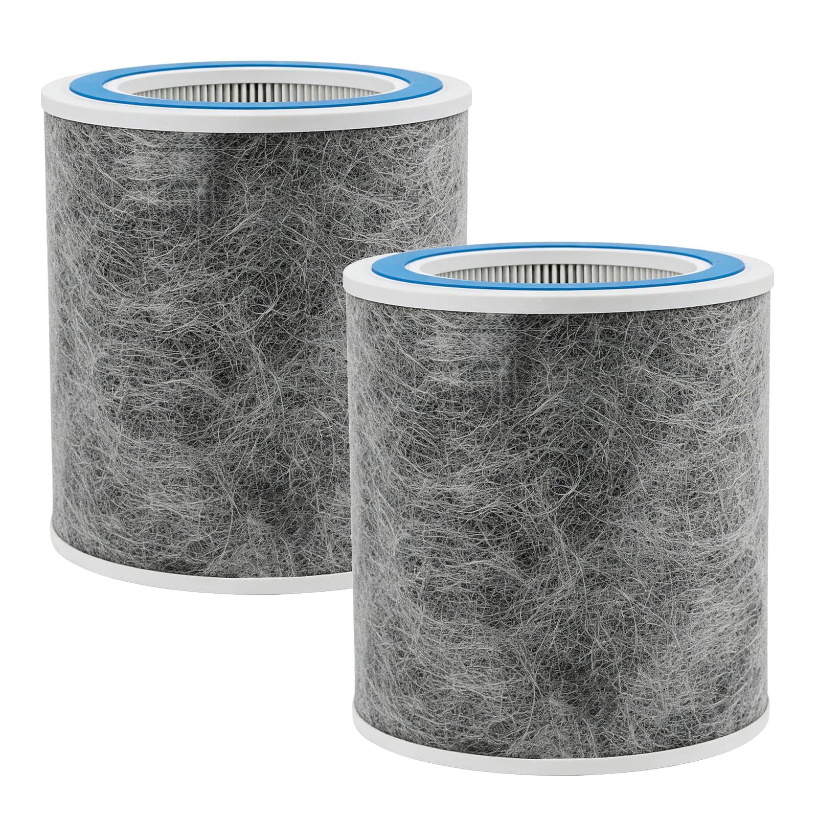 Photo 1 of 2 Pack HP102 Replacement Filters Fit for Shark Air Purifier HP100, HP102