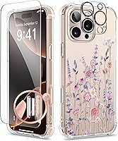 Vista 81 de GVIEWIN - Funda para iPhone 11 con protector de pantalla + protector de lente de cámara, cubierta protectora transparente suave de poliuretano