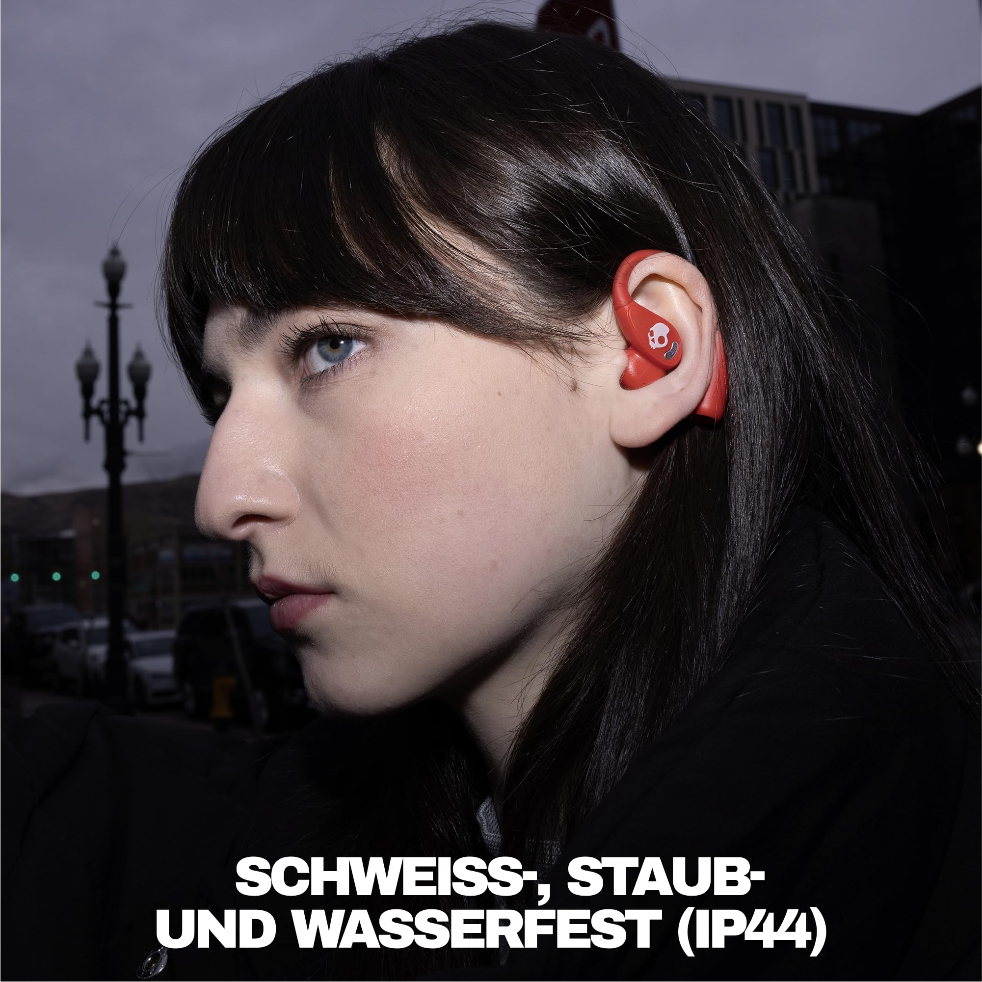 Skullcandy Push 540 Open Drahtlose Bluetooth Open-Ear-Ohrhörer, Kopfhörer, schweiß- und wasserresistent, 42 Stunden Akkulaufzeit… – Ansicht 4