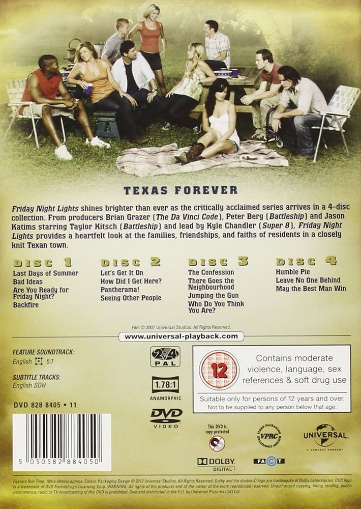 その他 Friday Night Lights: Second Season [DVD] [Import] Amazon.com: FRIDAY NIGHT LIGHTS - SEASON TWO DVD : Kyle