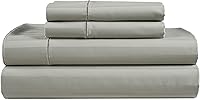 Vista 28 de Sábanas 100% de Algodón Egipcio Tamaño Queen - Naturalmente Refrescantes y Transpirables, Juego de Sábanas Queen de 4 Piezas con Tejido de Satén