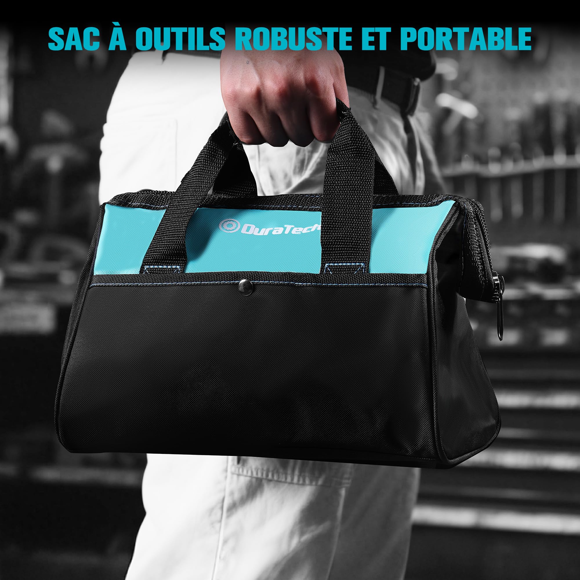 DURATECH Visseuse à Choc sans Fil 12 V 2,0 Ah 100 N.m 2400 tr/min Mandrin Rapide 6 mm